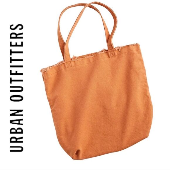 NEW Urban Outfitters UO Distressed Yin Yang Tote Bag - Picture 5 of 5